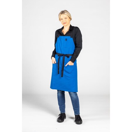 Uncommon Threads Aura Bib Blue Canvas Blk Webbing 3116-C15W1